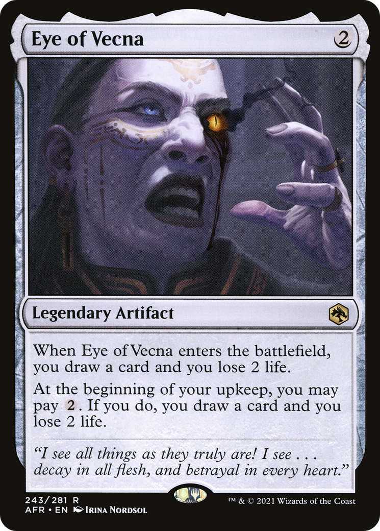 Eye of Vecna [Dungeons & Dragons: Adventures in the Forgotten Realms] Foil