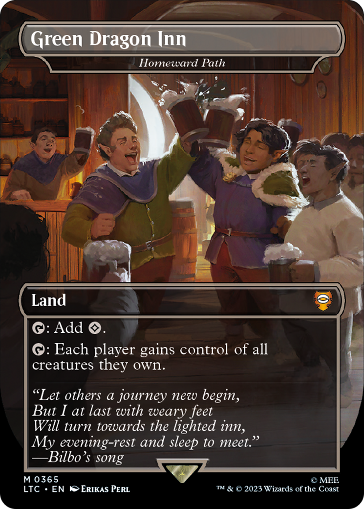 Homeward Path - Green Dragon Inn [The Lord of the Rings: Tales of Middle-Earth Commander] Foil