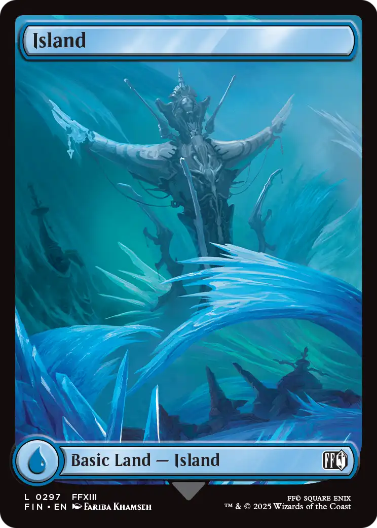 Island (0297) (297) [FINAL FANTASY]  Foil