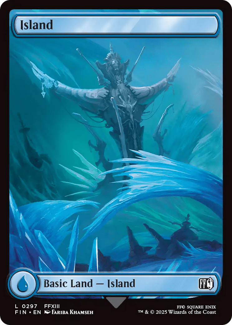Island (0297) (297) [FINAL FANTASY]  Foil