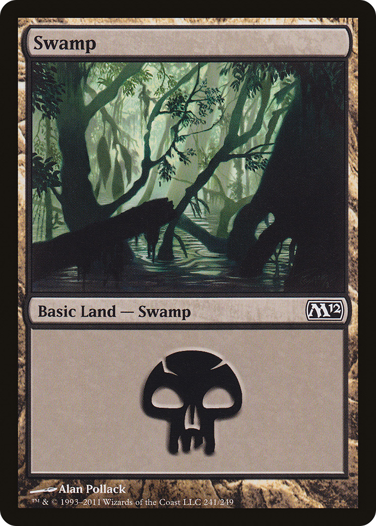 Swamp (241) [Magic 2012] Foil