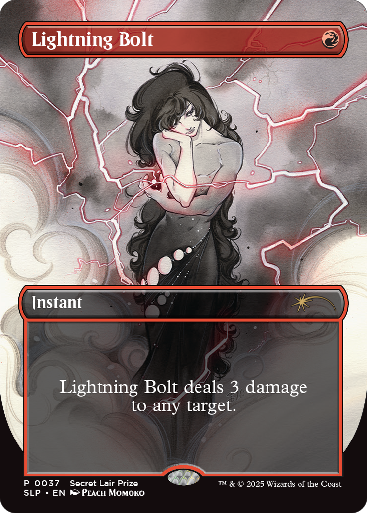 Lightning Bolt (0037) (037) [Secret Lair Showdown]  Foil