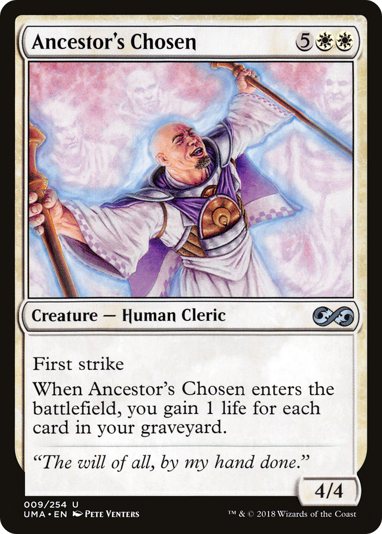 Ancestor's Chosen [Ultimate Masters] Foil