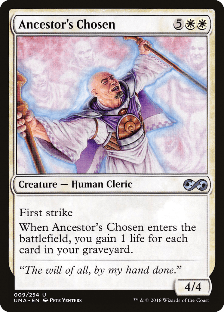 Ancestor's Chosen [Ultimate Masters] Foil
