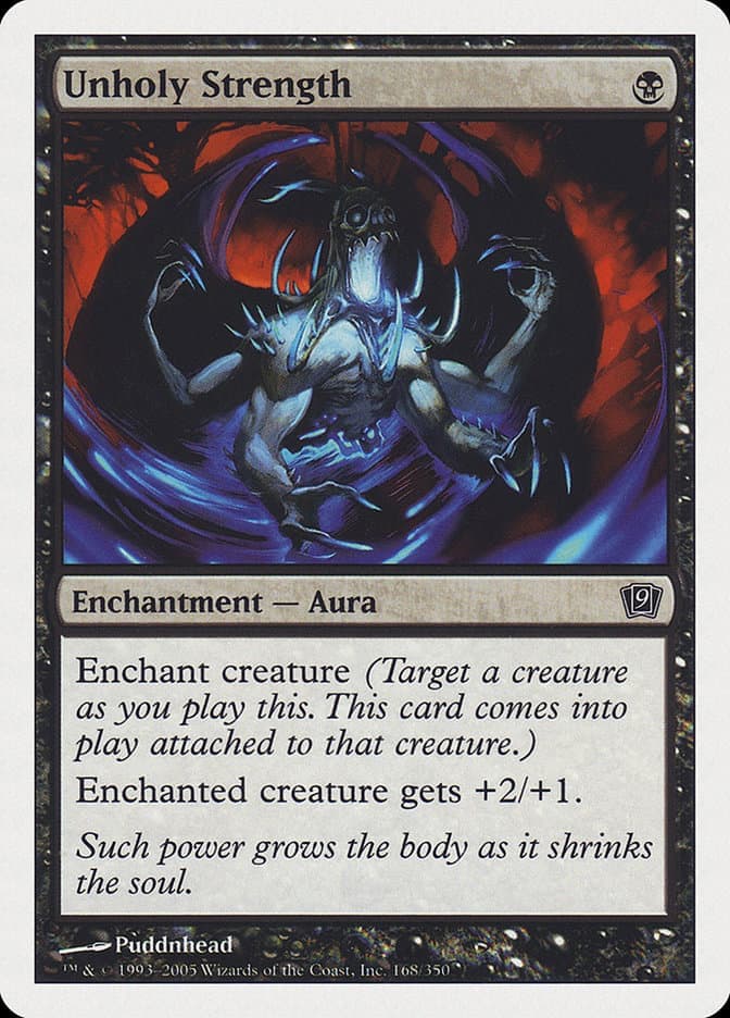 Unholy Strength [Ninth Edition] Foil
