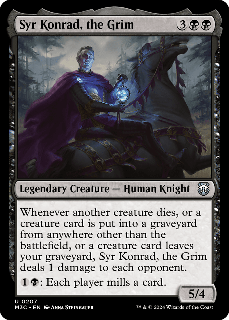 Syr Konrad, the Grim (M3C-207) - Modern Horizons 3 Commander Foil