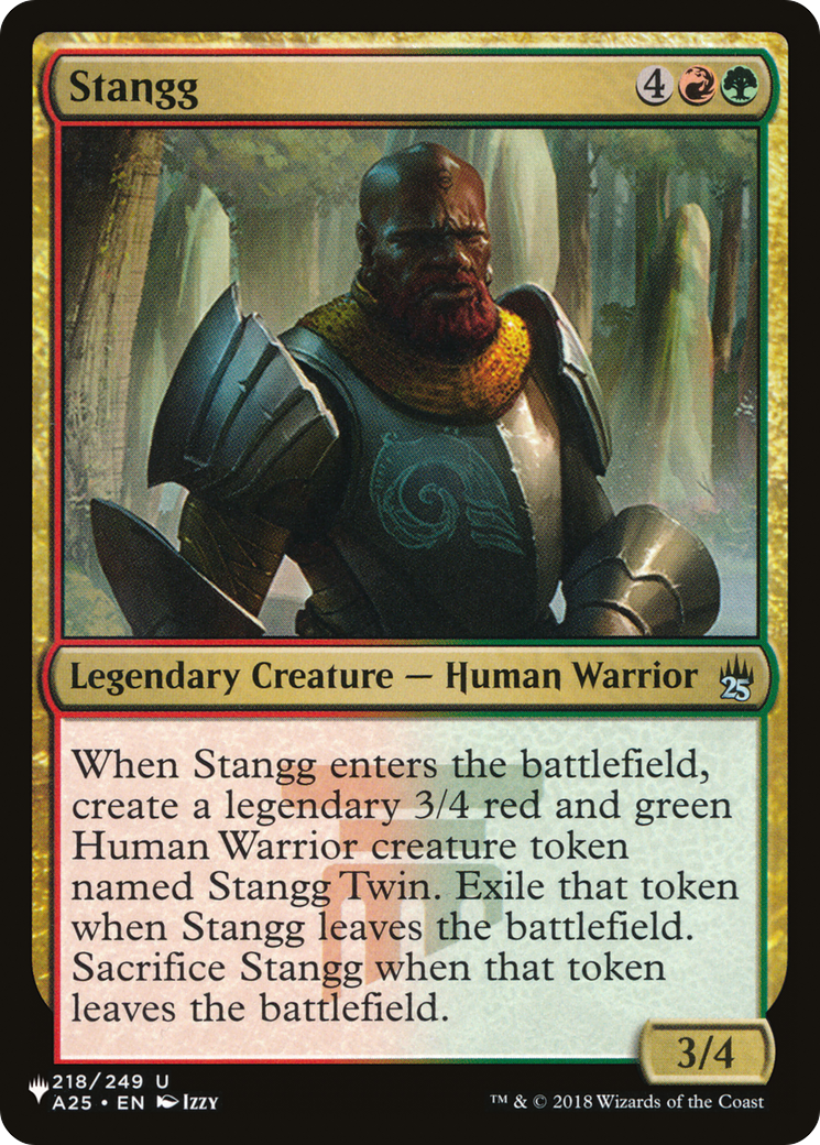 Stangg |  (A25-218) [The List]