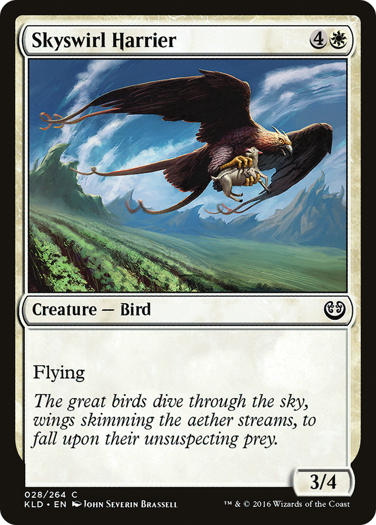 Skyswirl Harrier [Kaladesh] Foil