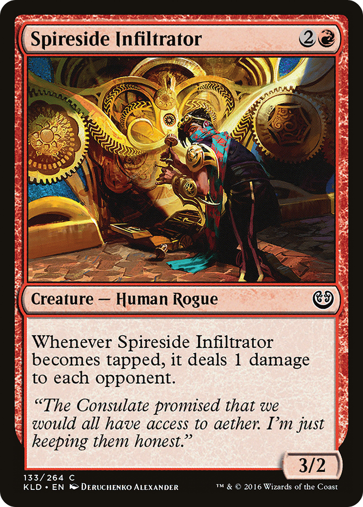 Spireside Infiltrator [Kaladesh] Foil