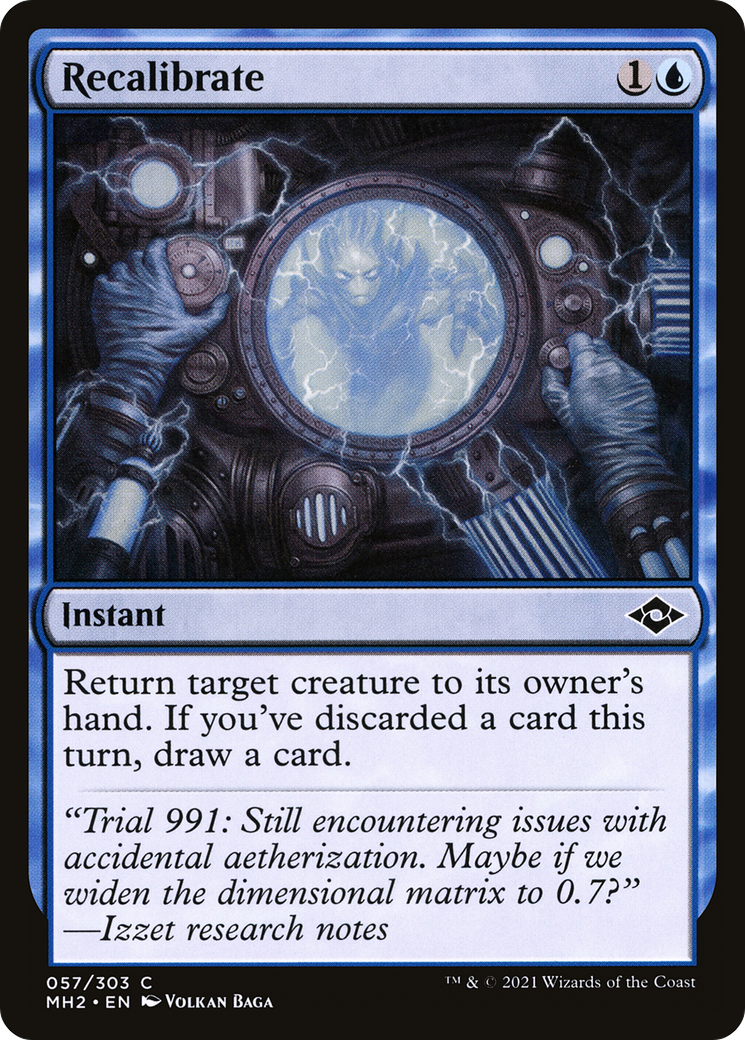 Recalibrate [Modern Horizons 2] Foil