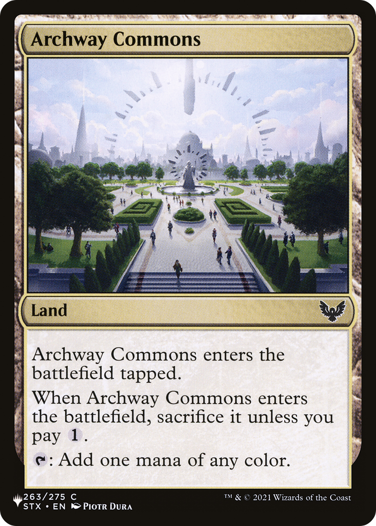 Archway Commons |  (STX-263) [The List]