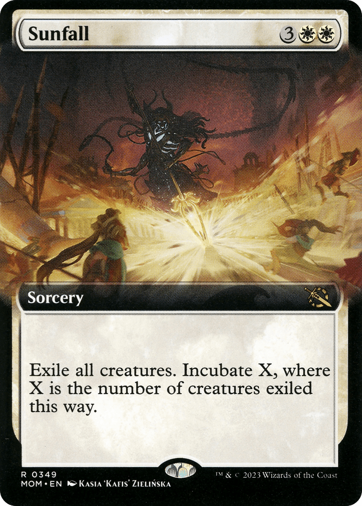Sunfall (Extended Art) [March of the Machine] Foil