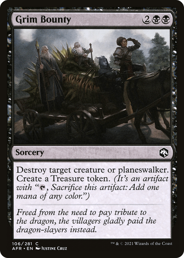 Grim Bounty [Dungeons & Dragons: Adventures in the Forgotten Realms] Foil