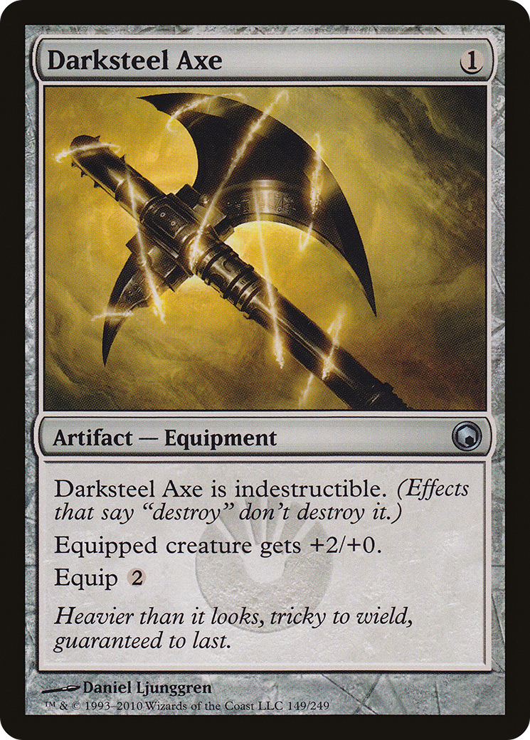 Darksteel Axe [Scars of Mirrodin] Foil
