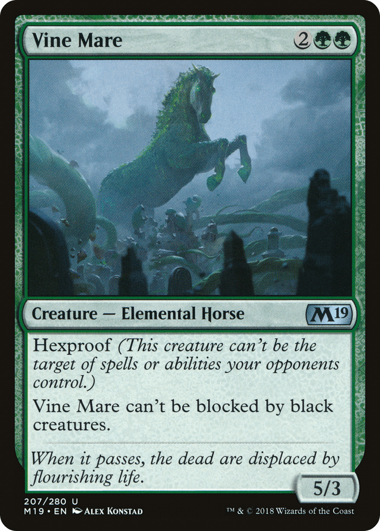 Vine Mare [Core Set 2019] Foil