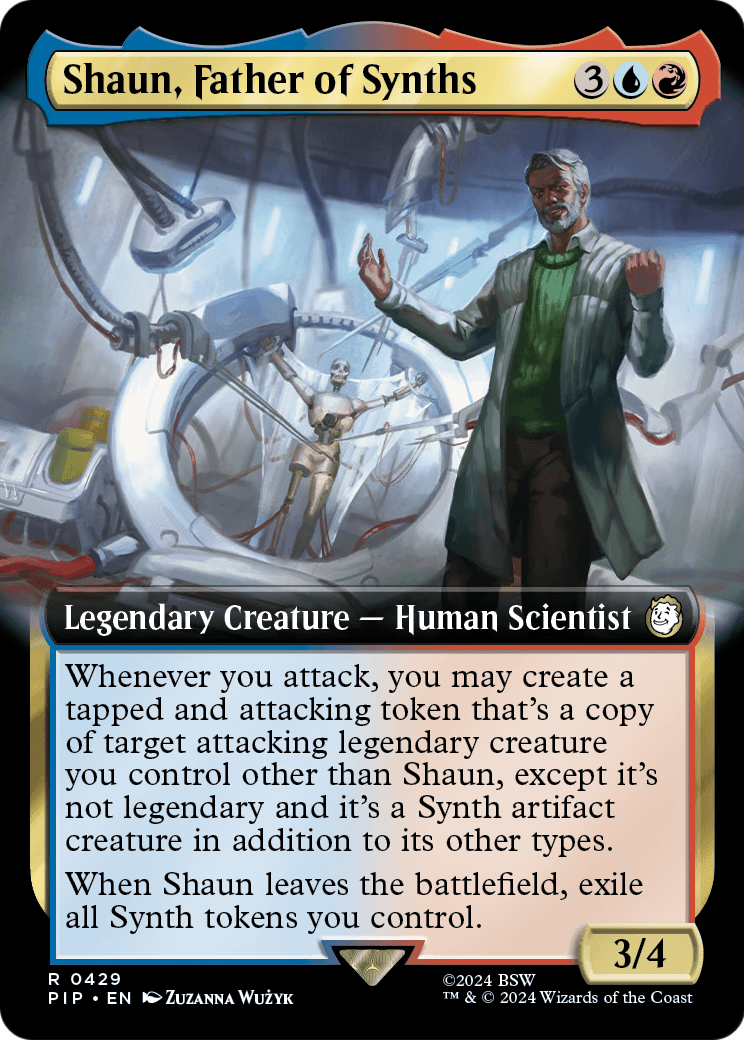 Shaun, Father of Synths (Extended Art) [Fallout] Foil