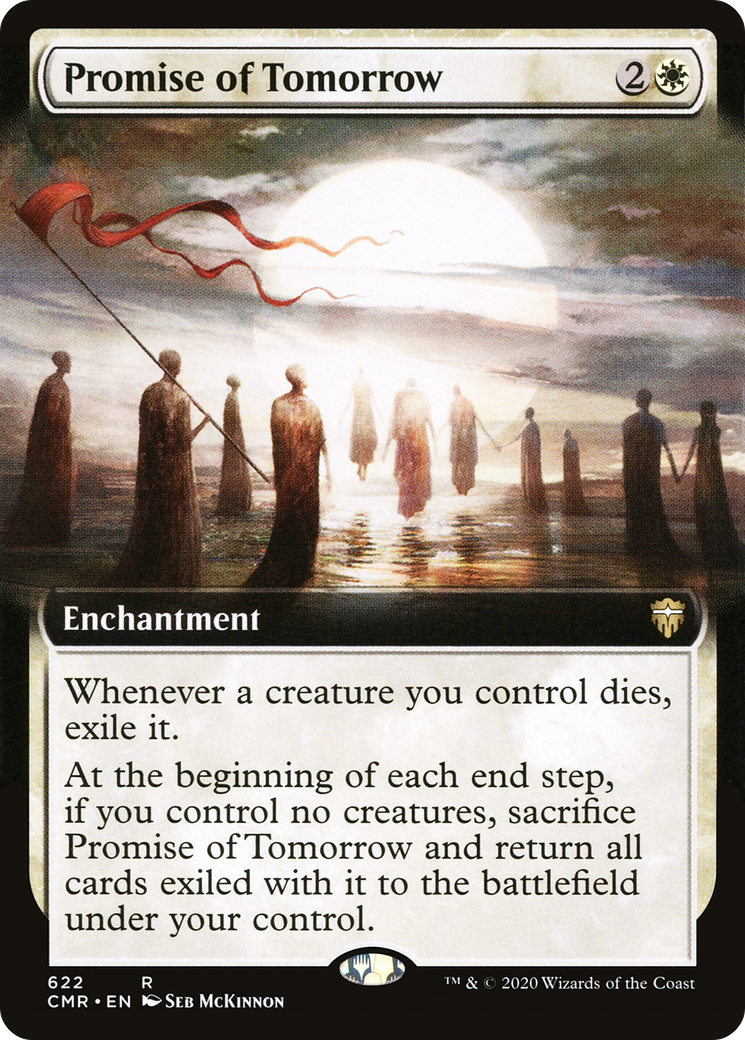 Promise of Tomorrow (Extended Art) [Commander Legends] Foil