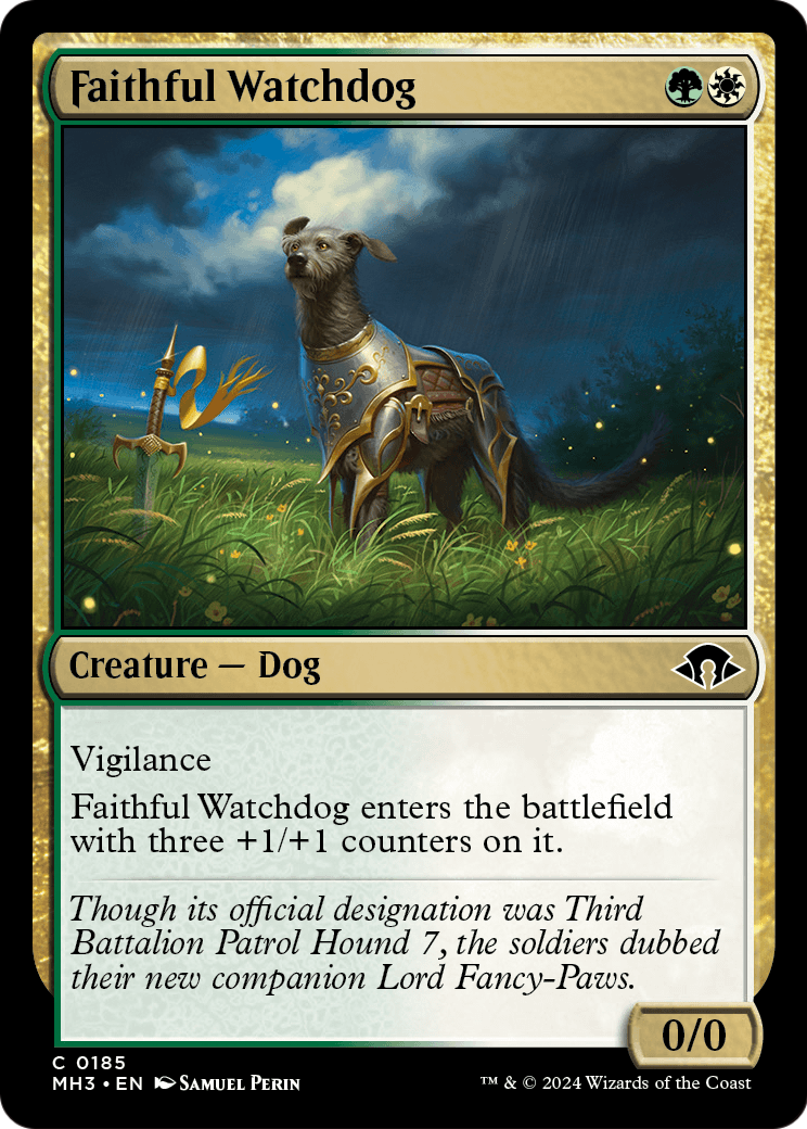 Faithful Watchdog [Modern Horizons 3] Foil