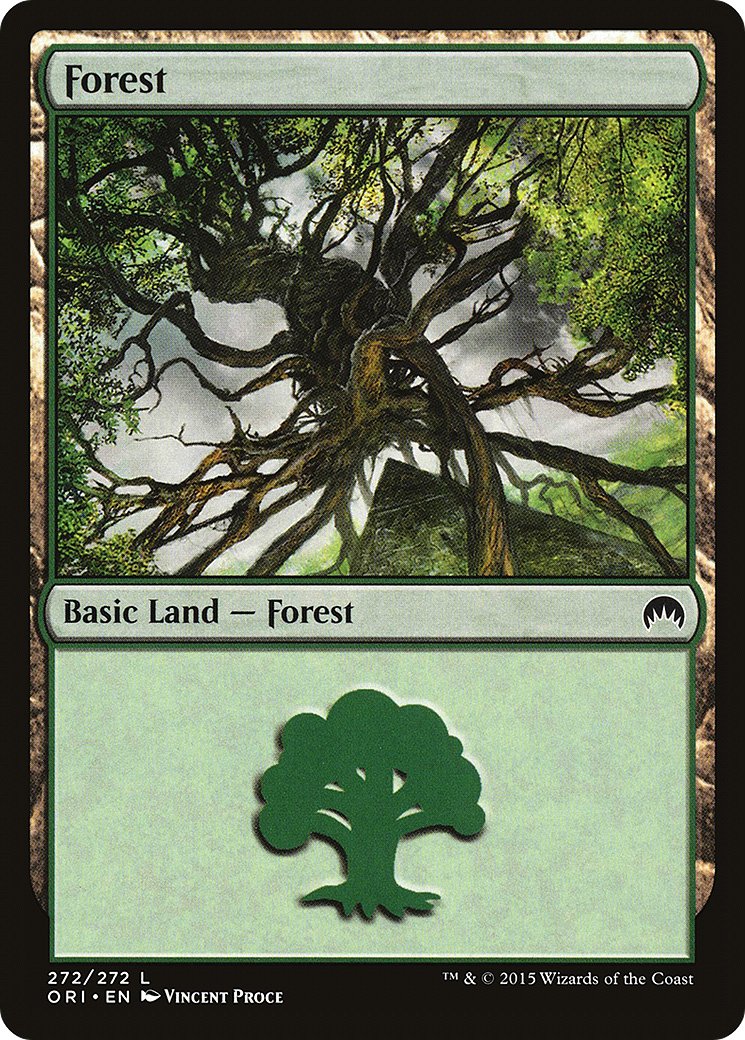 Forest (272) [Magic Origins] Foil