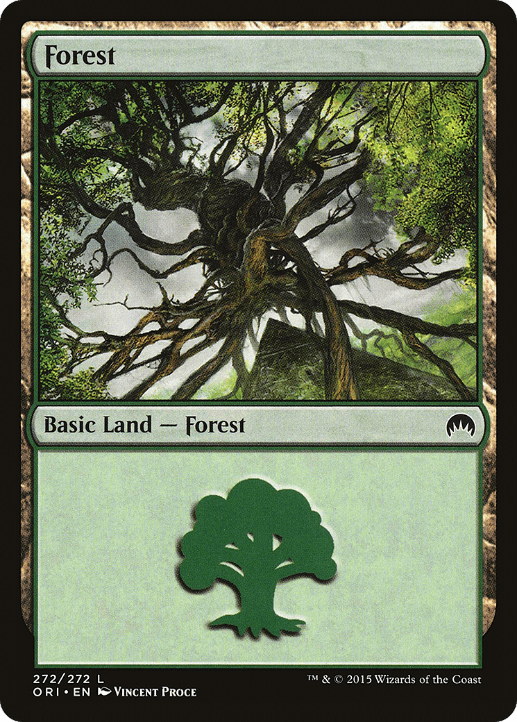 Forest (272) [Magic Origins] Foil