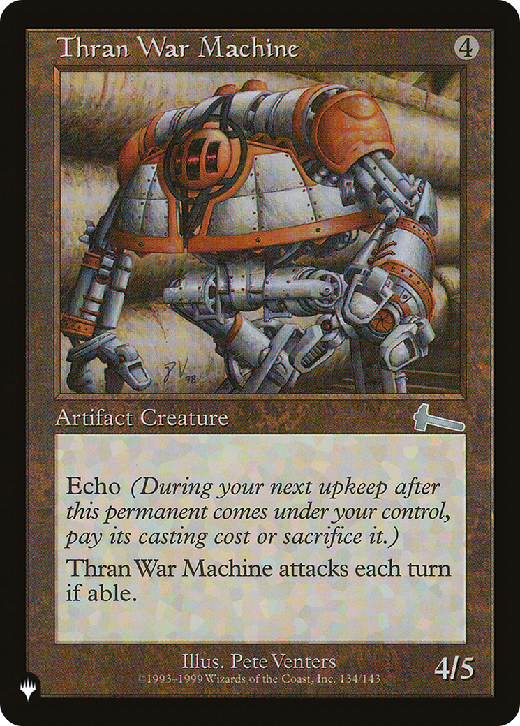 Thran War Machine |  (ULG-134) [The List]