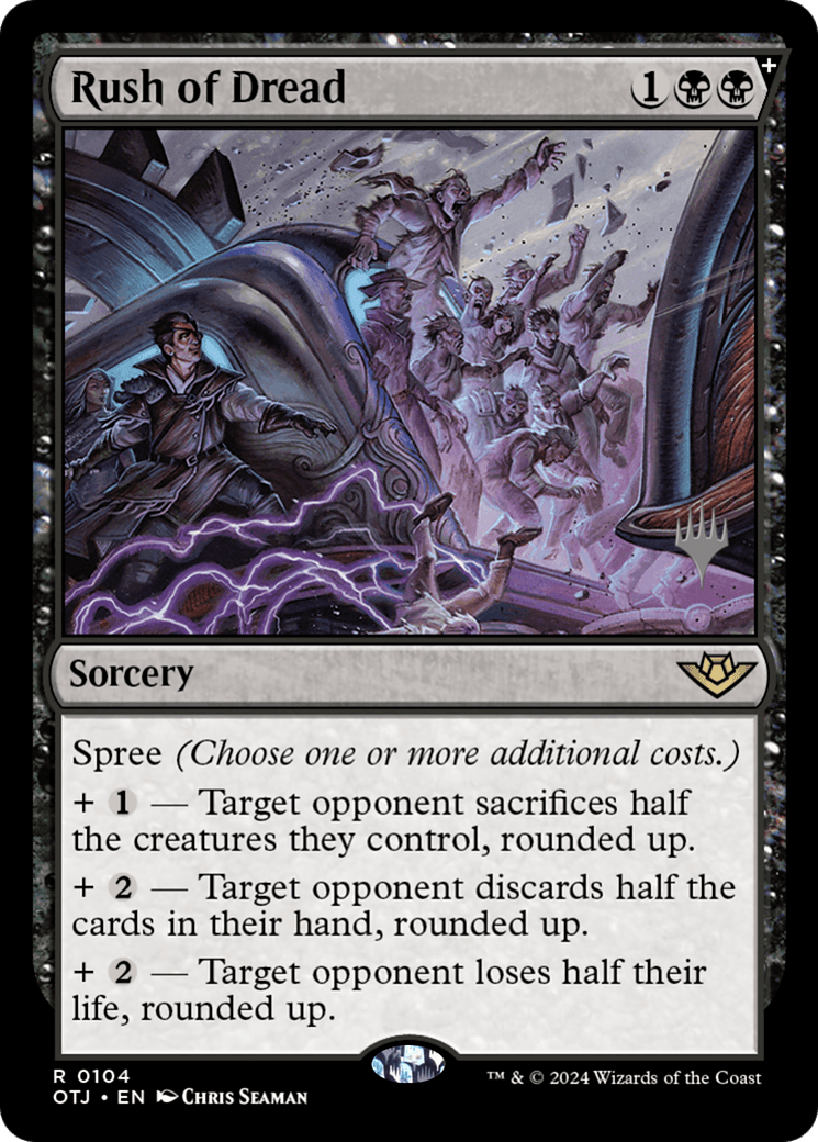 Rush of Dread (Promo Pack) [Outlaws of Thunder Junction Promos]
