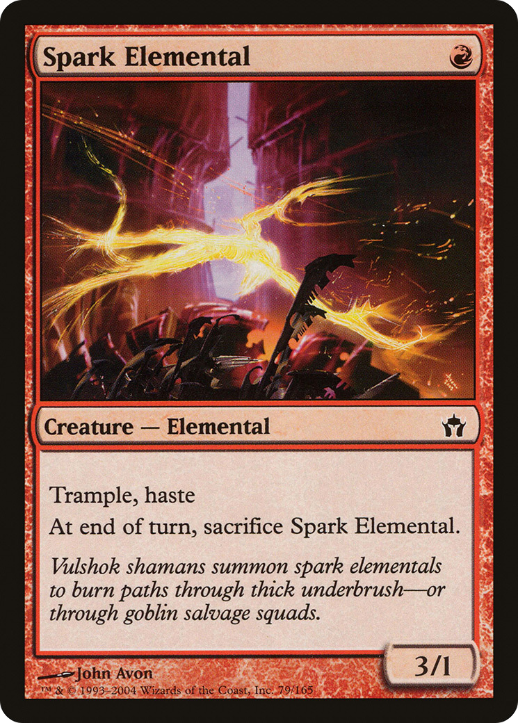 Spark Elemental [Fifth Dawn] Foil