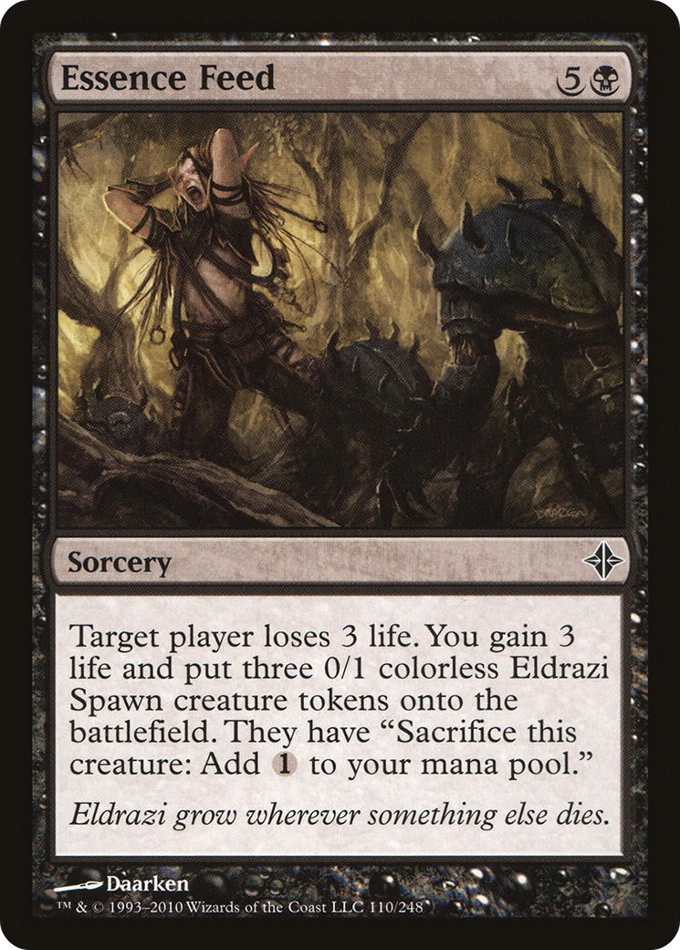 Essence Feed [Rise of the Eldrazi] Foil
