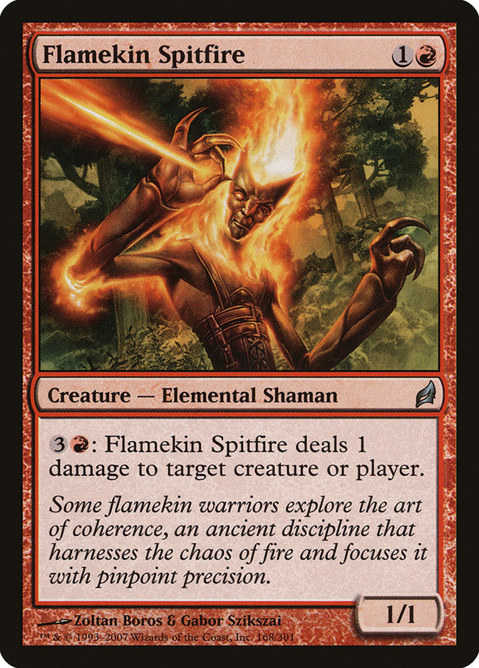 Flamekin Spitfire 168/301 (Lorwyn) 