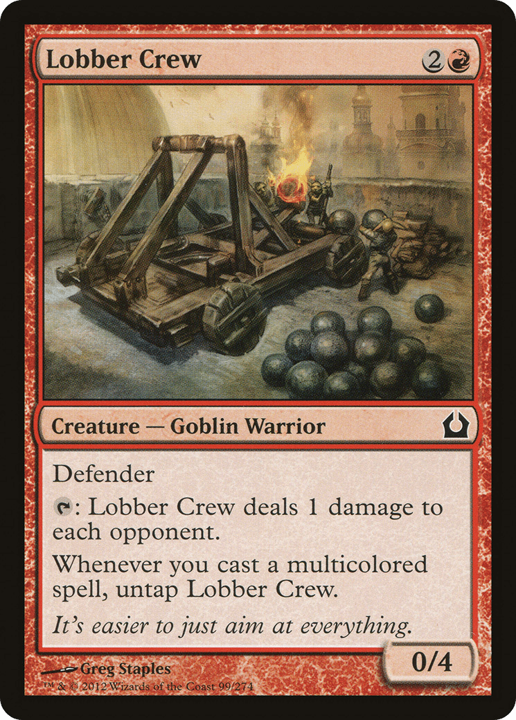 Lobber Crew [Return to Ravnica] Foil