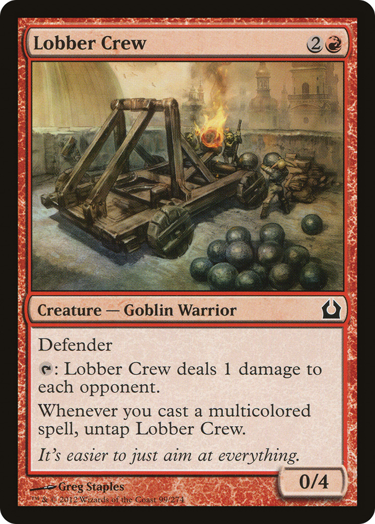 Lobber Crew [Return to Ravnica] Foil