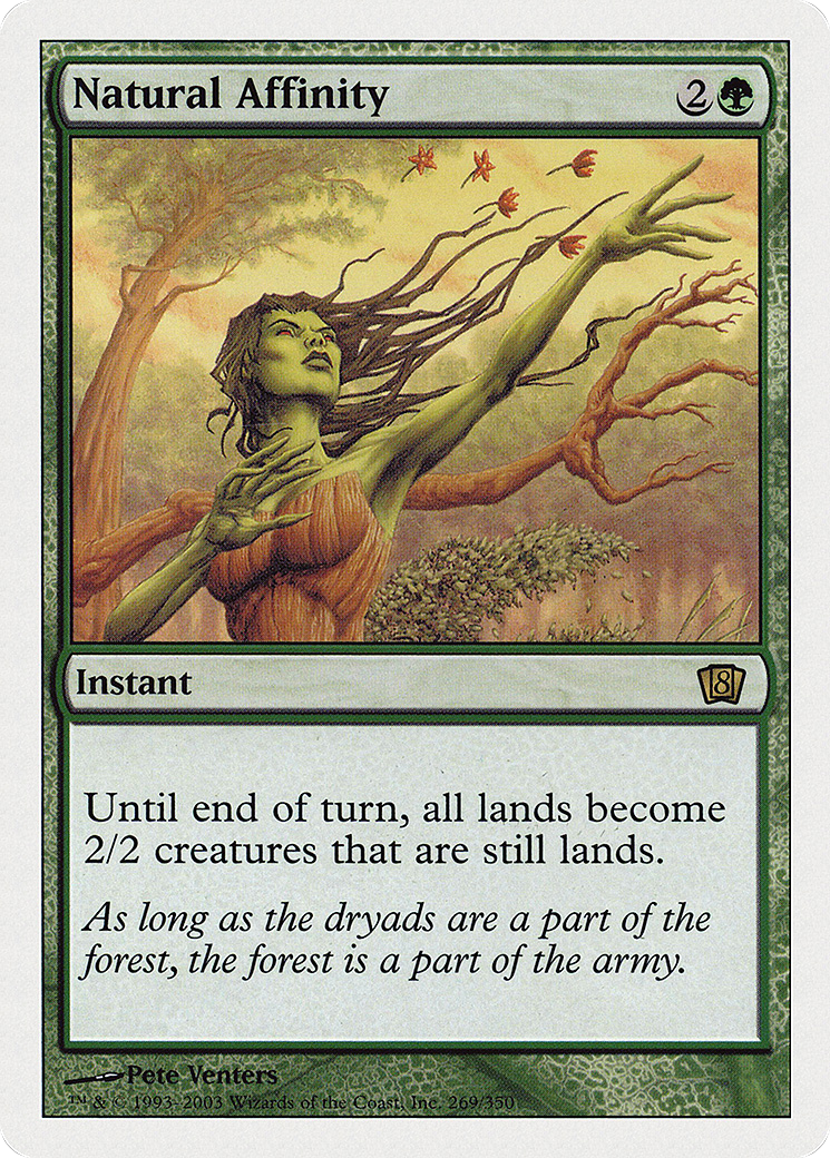 Natural Affinity [Eighth Edition] Foil