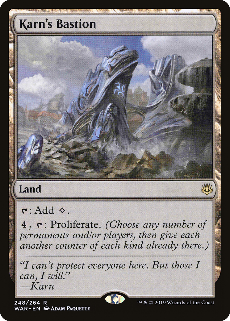 Karn's Bastion [War of the Spark] Foil