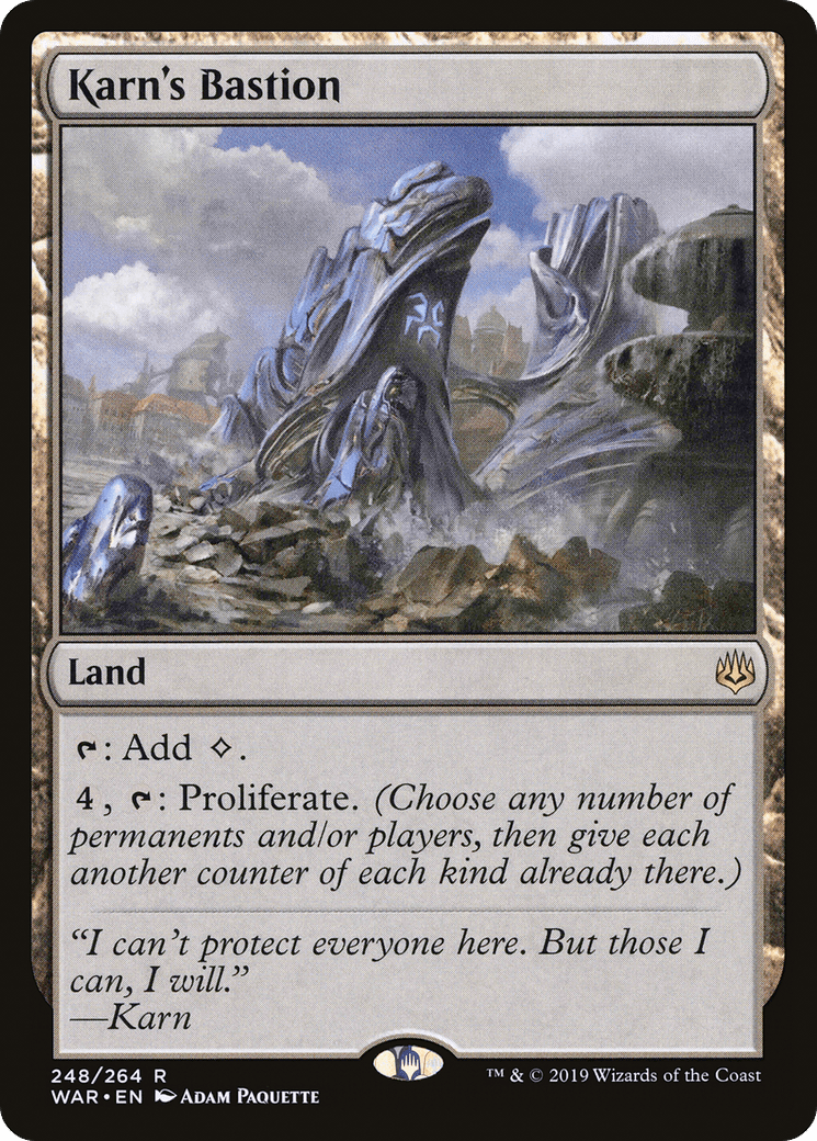 Karn's Bastion [War of the Spark] Foil