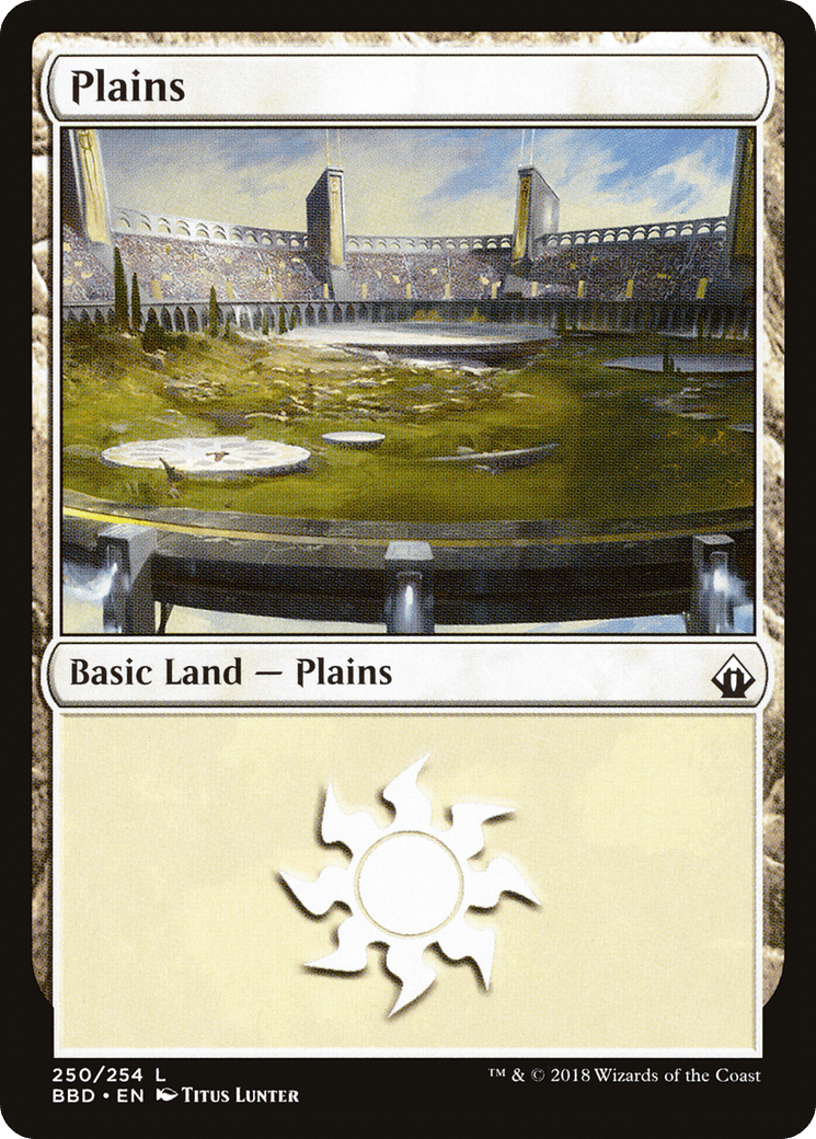 Plains (250) [Battlebond] Foil
