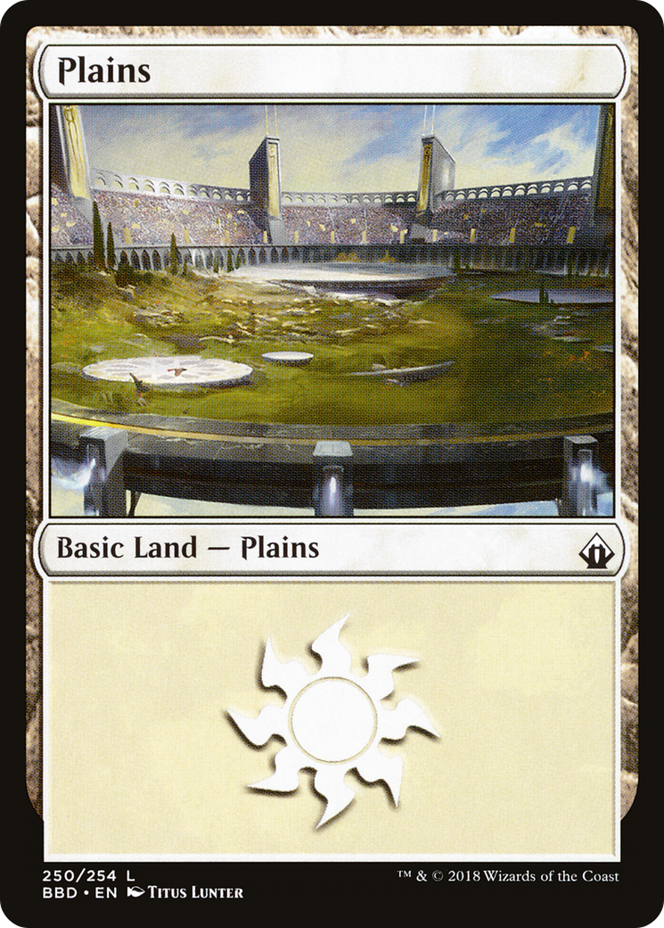 Plains (250) [Battlebond] Foil