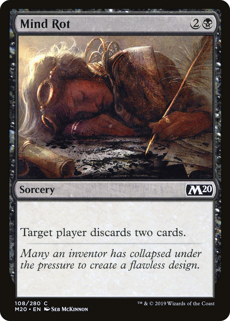 Mind Rot [Core Set 2020] Foil