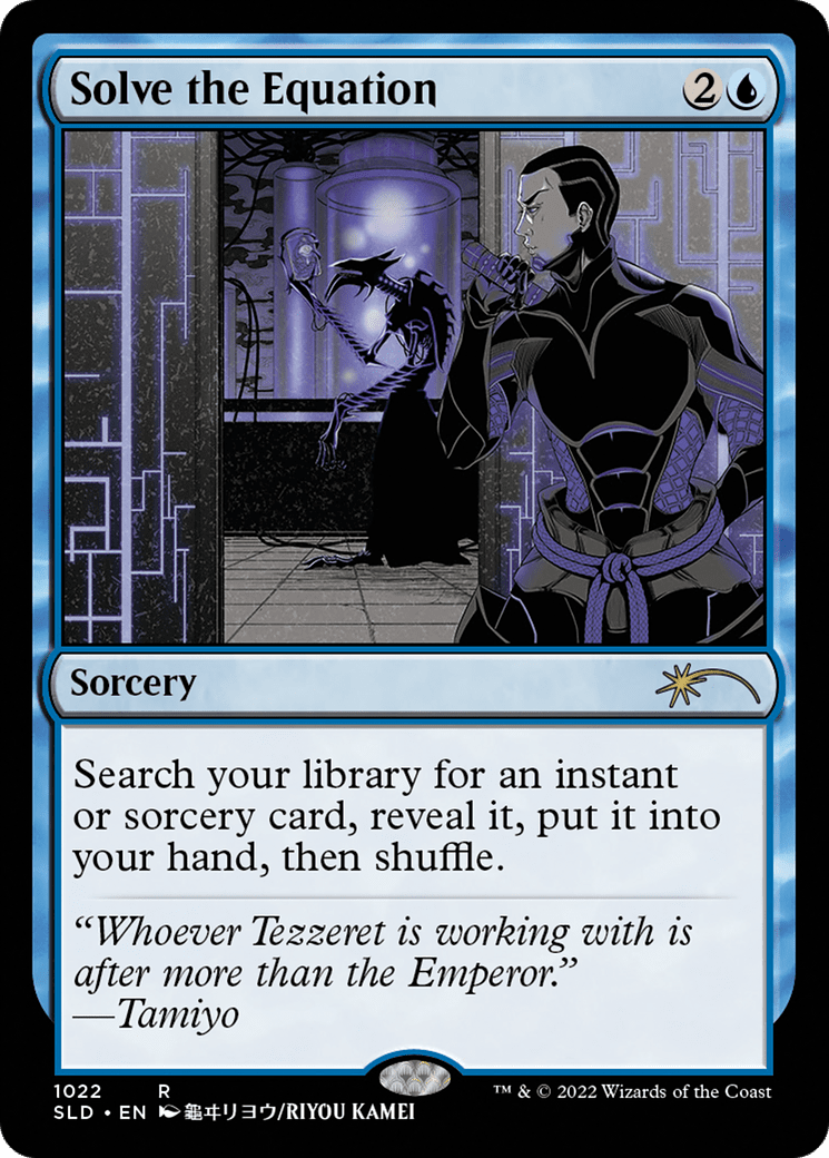 Solve the Equation [Secret Lair Drop Series] Foil
