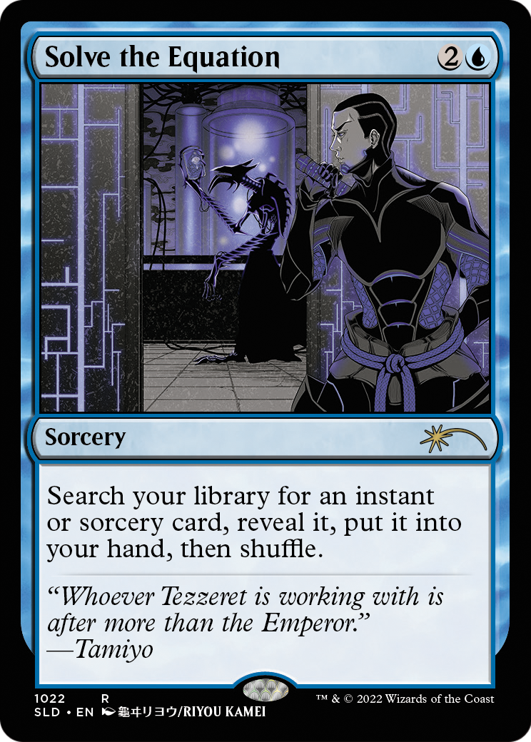 Solve the Equation [Secret Lair Drop Series] Foil