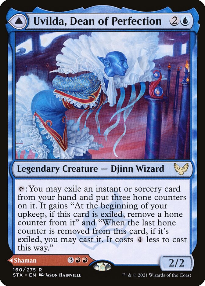 Uvilda, Dean of Perfection // Nassari, Dean of Expression 160 (Strixhaven: School of Mages) 