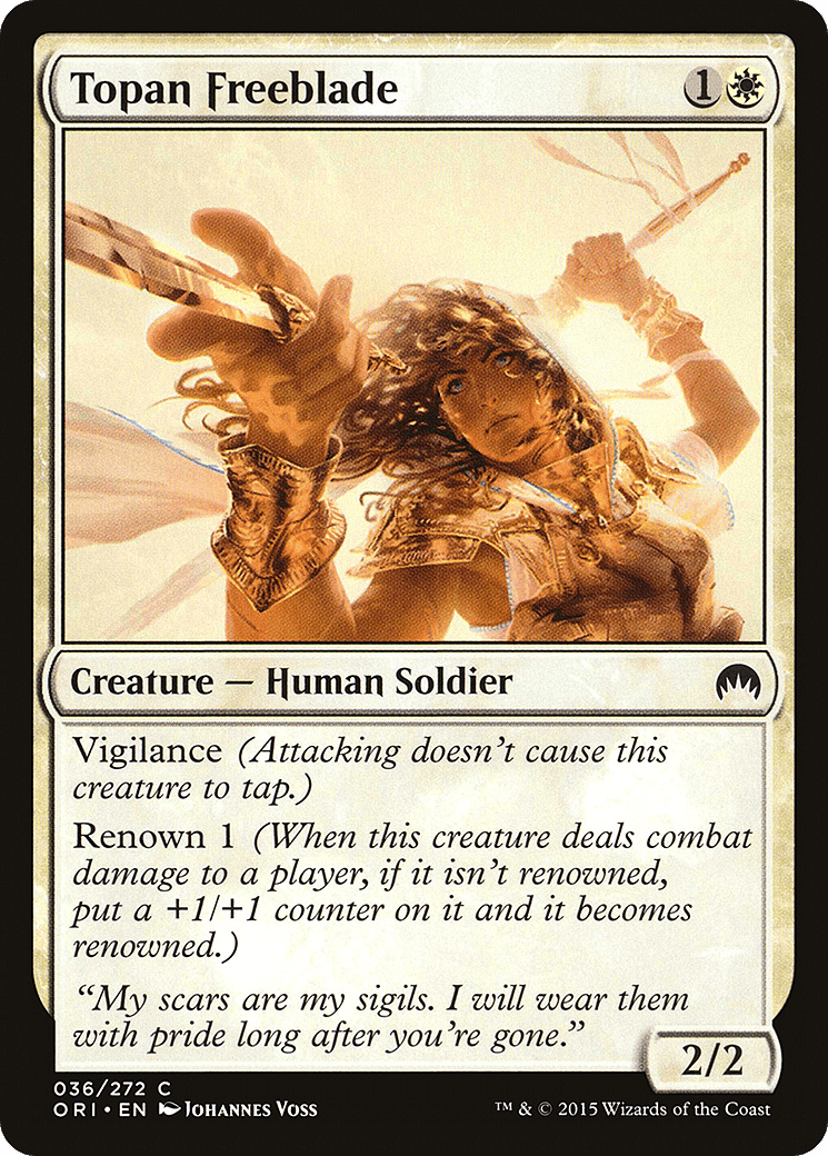 Topan Freeblade [Magic Origins] Foil