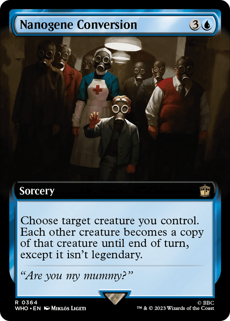 Nanogene Conversion (Extended Art) [Doctor Who] Foil