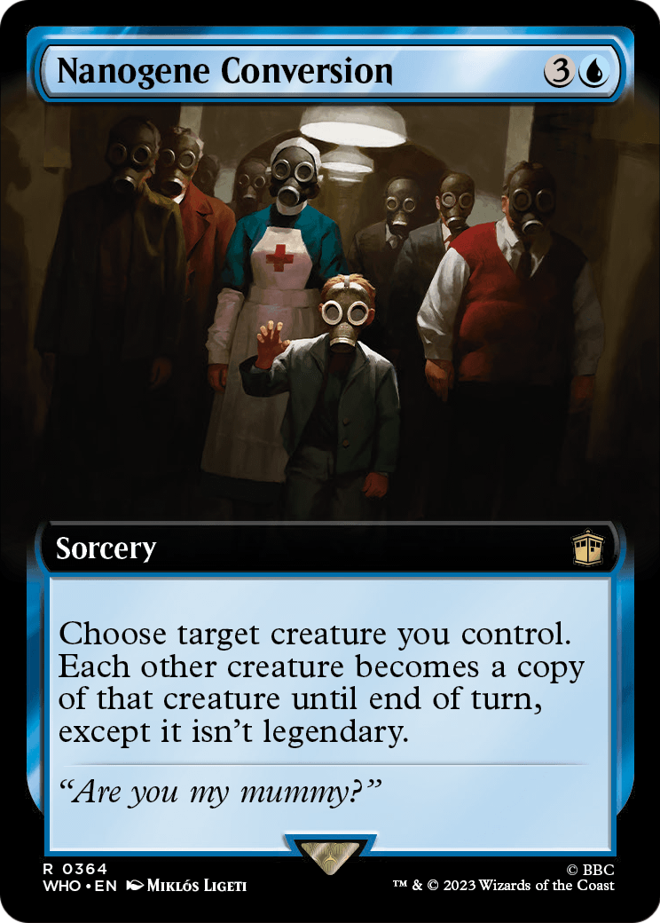 Nanogene Conversion (Extended Art) [Doctor Who] Foil