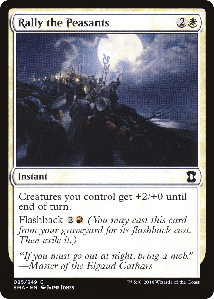 Rally the Peasants [Eternal Masters] Foil
