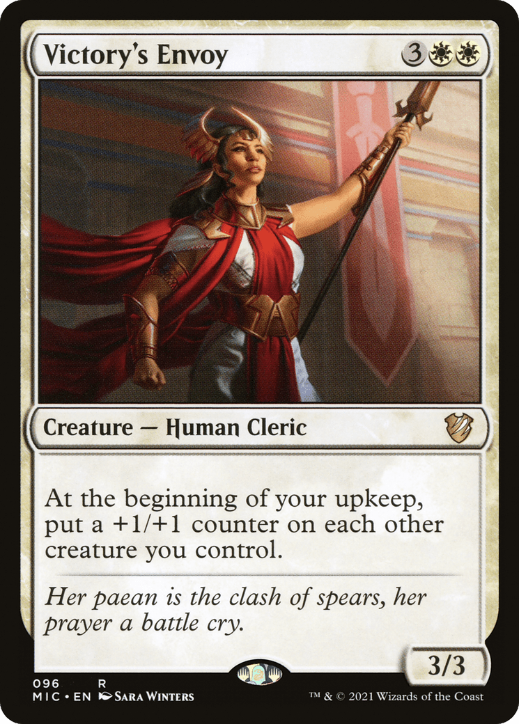 Victory's Envoy [Innistrad: Midnight Hunt Commander]