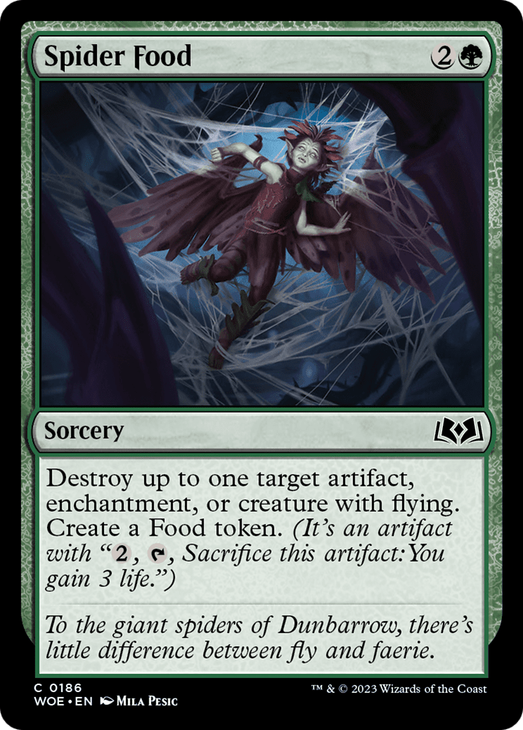 Spider Food [Wilds of Eldraine]