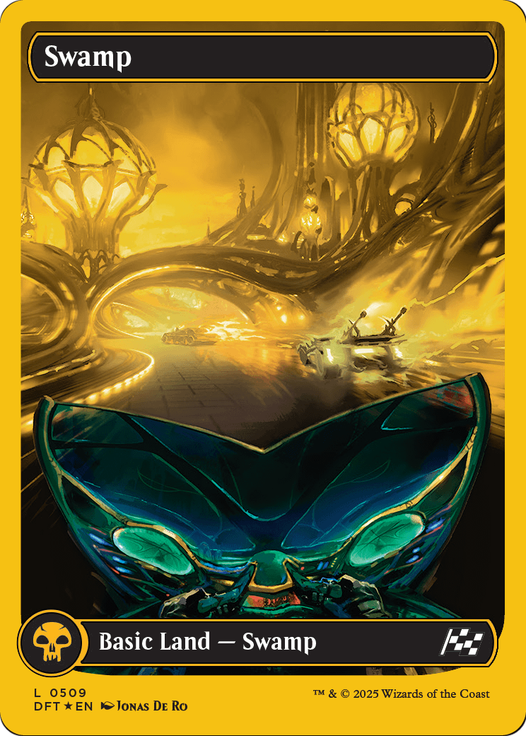 Swamp |  Foil (509) [Aetherdrift]