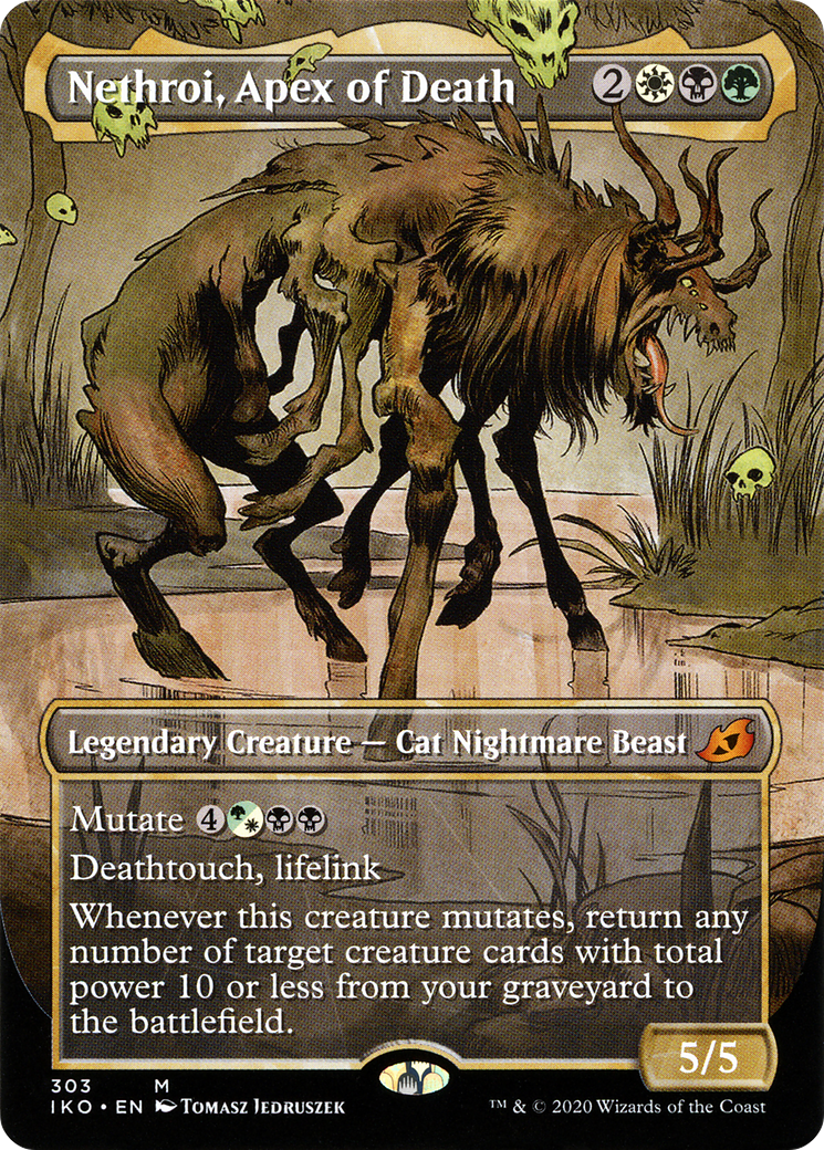 Nethroi, Apex of Death (Showcase) [Ikoria: Lair of Behemoths] Foil