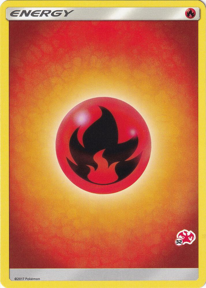 Fire Energy 32 Charizard Stamped  (Battle Academy) 