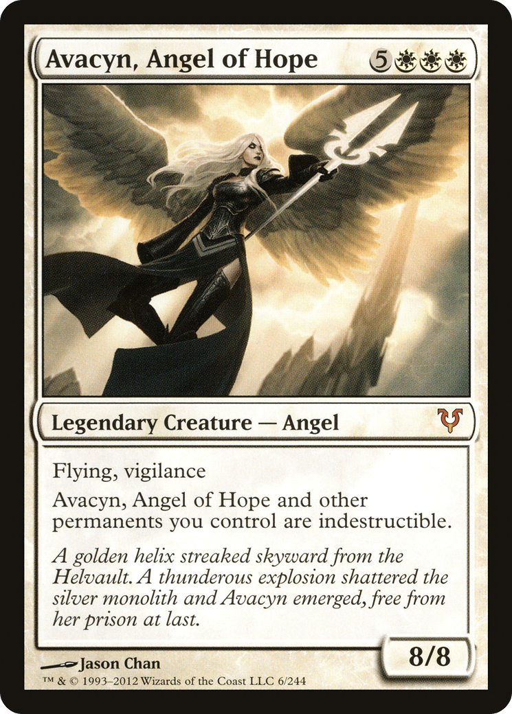 Avacyn, Angel of Hope [Avacyn Restored] Foil